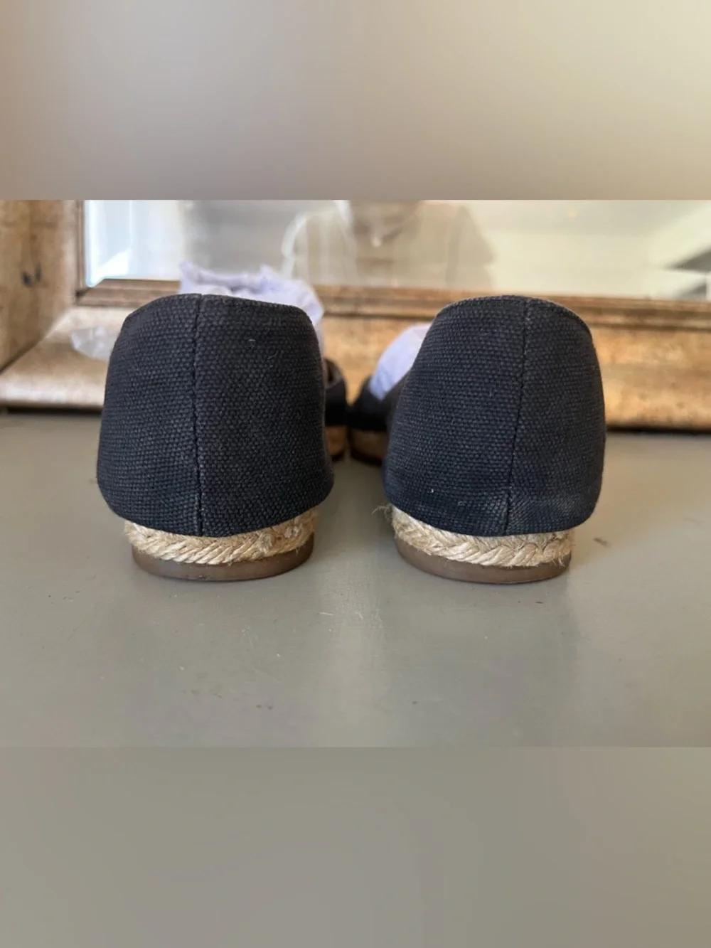 Christian Louboutin Canvas Espadrilles, Black 36 - Picture 8 of 8